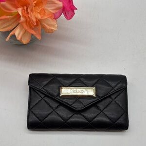 DKNY Elegant Black Quilted Women's Wallet